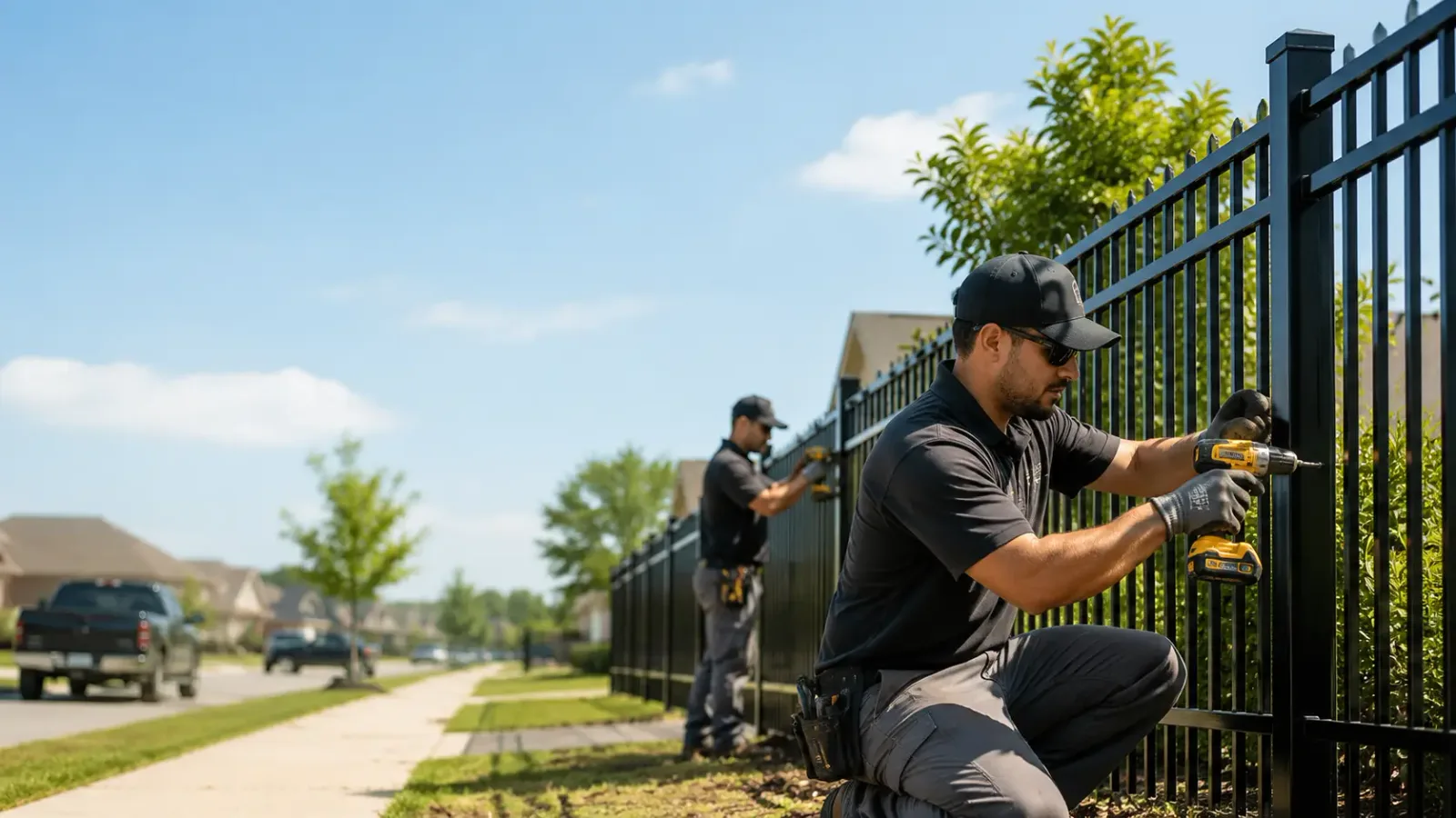 Metal Fence Installation in Peru, NY